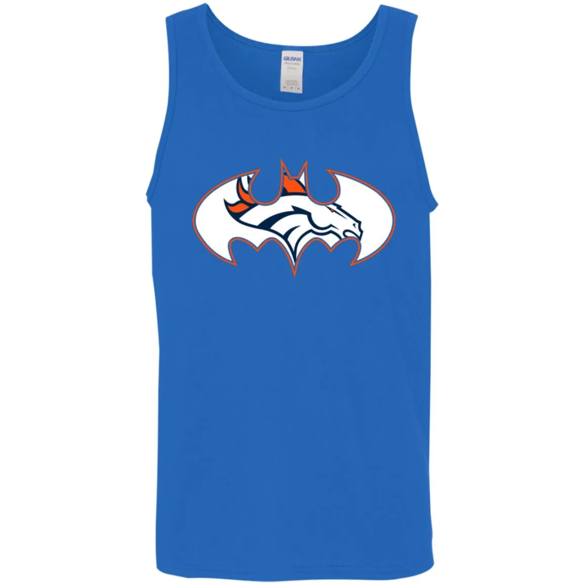 We Are The Denver Broncos Batman Nfl Mashup Men Cotton Tank