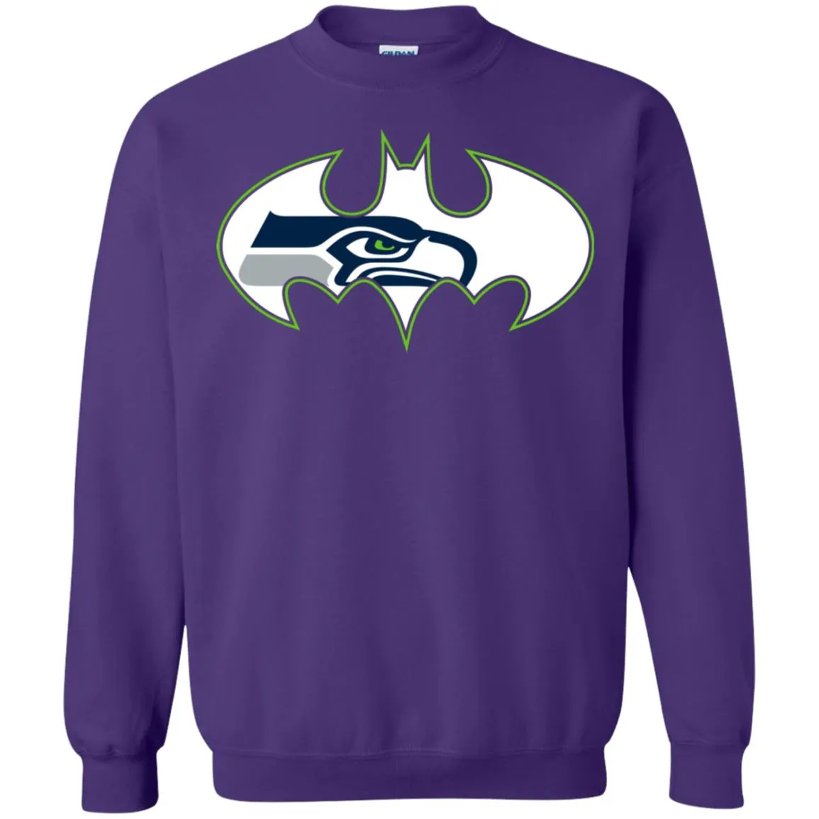 We Are The Seattle Seahawks Batman Nfl Mashup Crewneck Pullover Sweatshirt