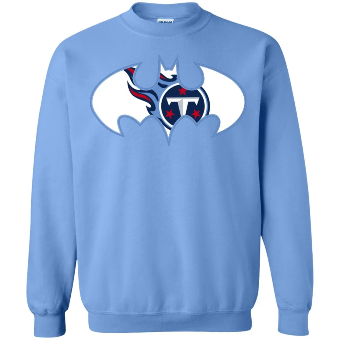 We Are The Tennessee Titans Batman Nfl Mashup Crewneck Pullover Sweatshirt