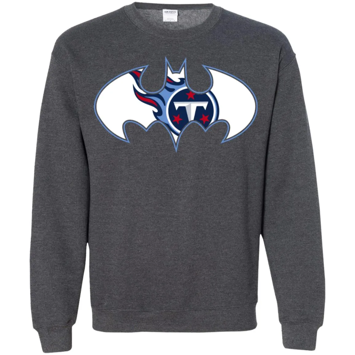 We Are The Tennessee Titans Batman Nfl Mashup Crewneck Pullover Sweatshirt