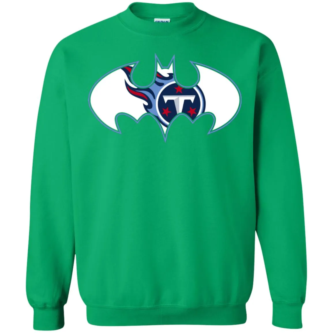 We Are The Tennessee Titans Batman Nfl Mashup Crewneck Pullover Sweatshirt