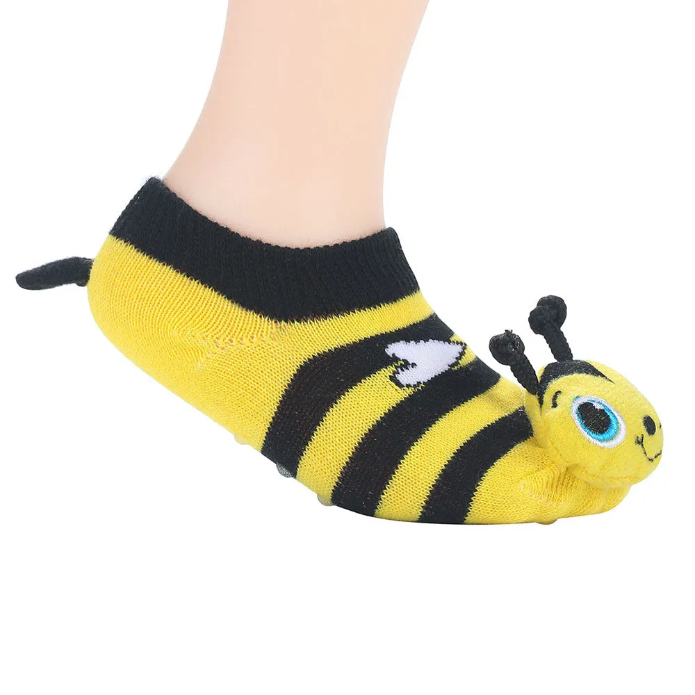 Wild Habitat Baby Non-Slip socks-Bumblebee Pattern