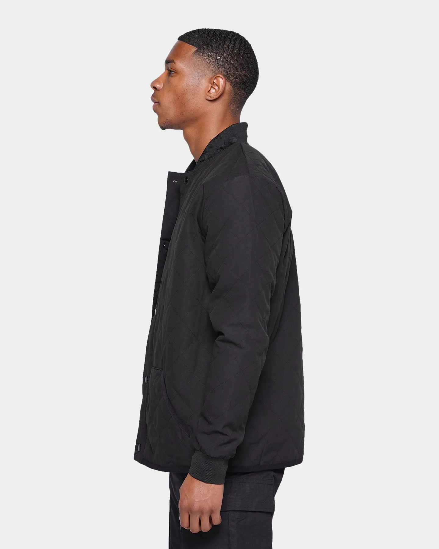 XXIII Frisco Quilted Bomber Jacket Black