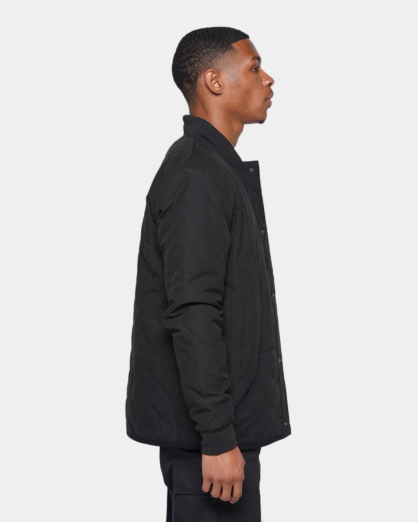 XXIII Frisco Quilted Bomber Jacket Black